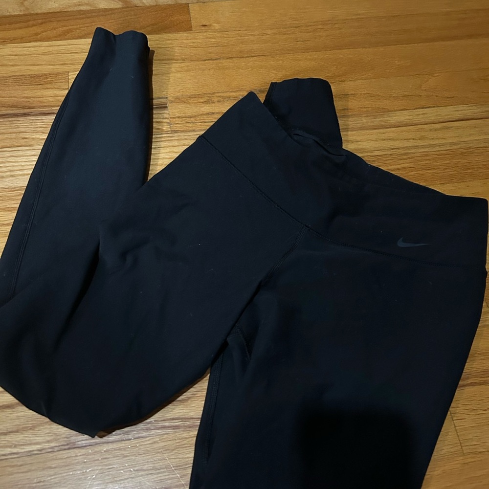 Nike Jet Black Active Leggings